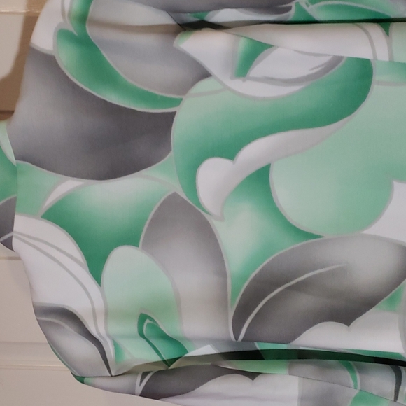 Alfred Dunner abstract design open Blazer - Picture 6 of 14